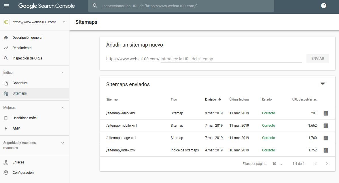 Google Search Console Sitemap